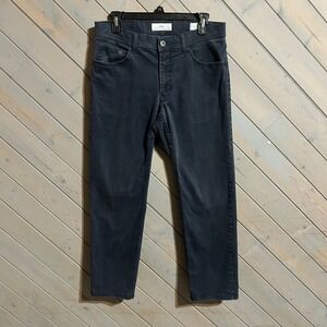 Brax Men's Cooper Fancy Regular Fit Trousers Gray Blue‎ Size 34x30